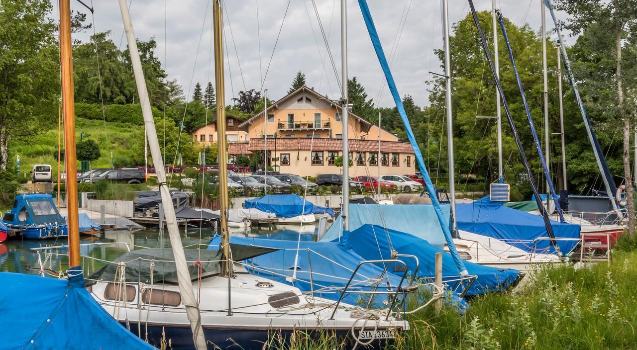 Hotel Mutz Garni Inning am Ammersee Buitenkant foto